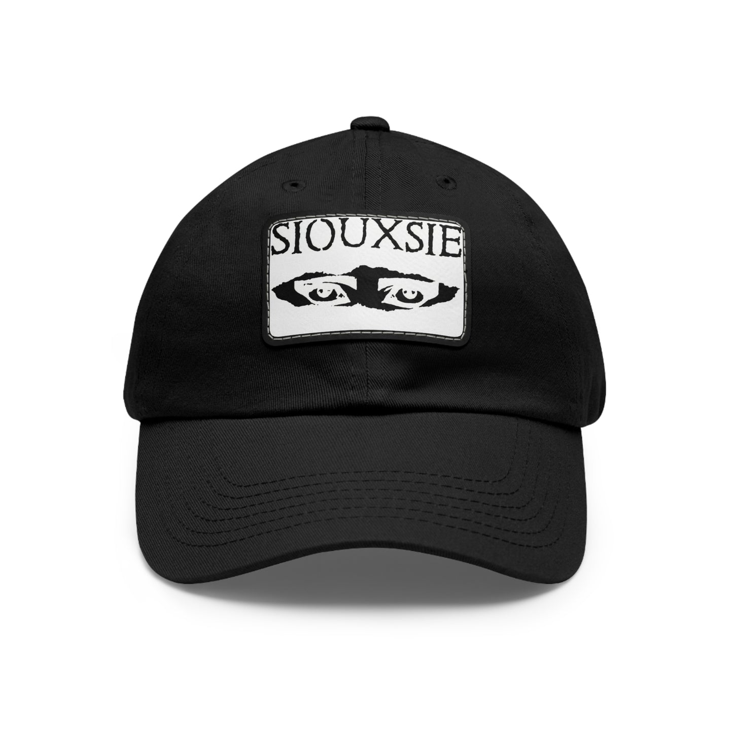 Siouxsie and the Banshees Leather Patch Dad Cap