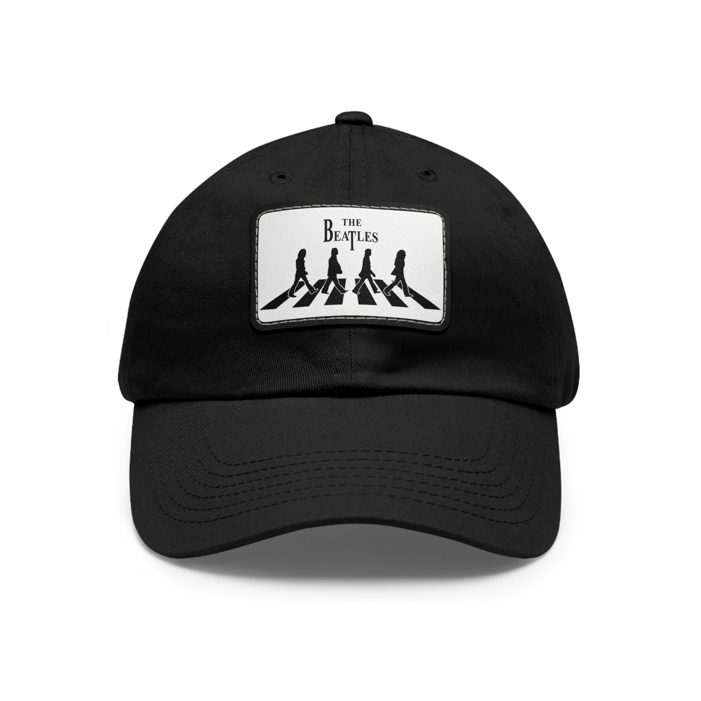 The Beatles Abbey Road Leather Patch Dad Cap