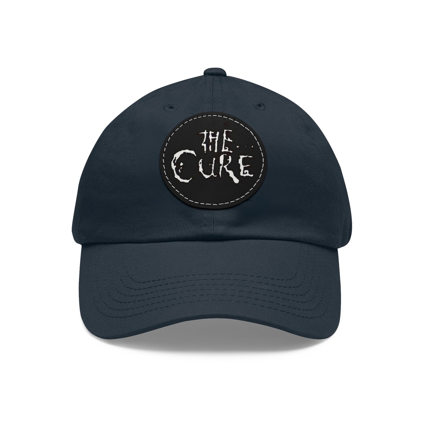 The Cure Baseball Cap - Cure Ball Cap - Unisex The Cure Gift - Leather Patch The Cure Dad Cap - Goth Gift