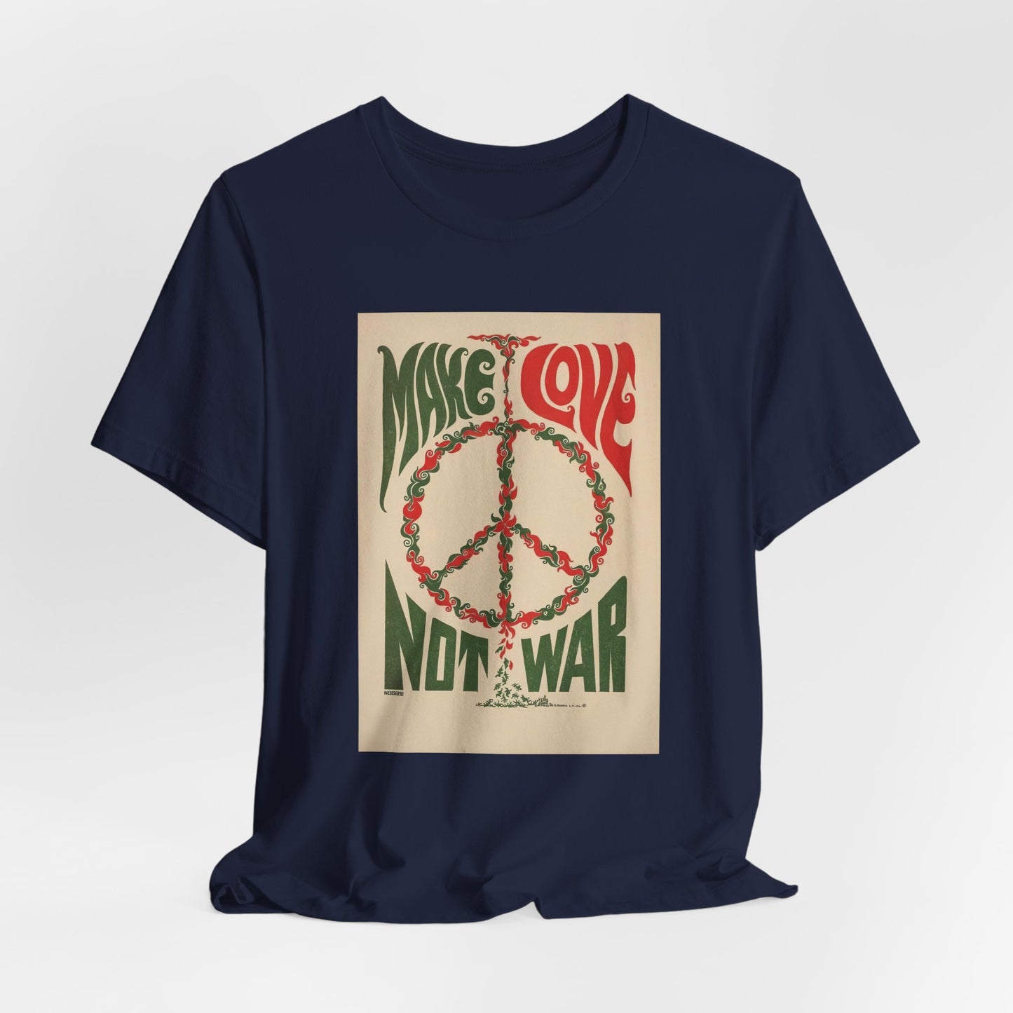 Woodstock 1969 Make Love Not War Tee