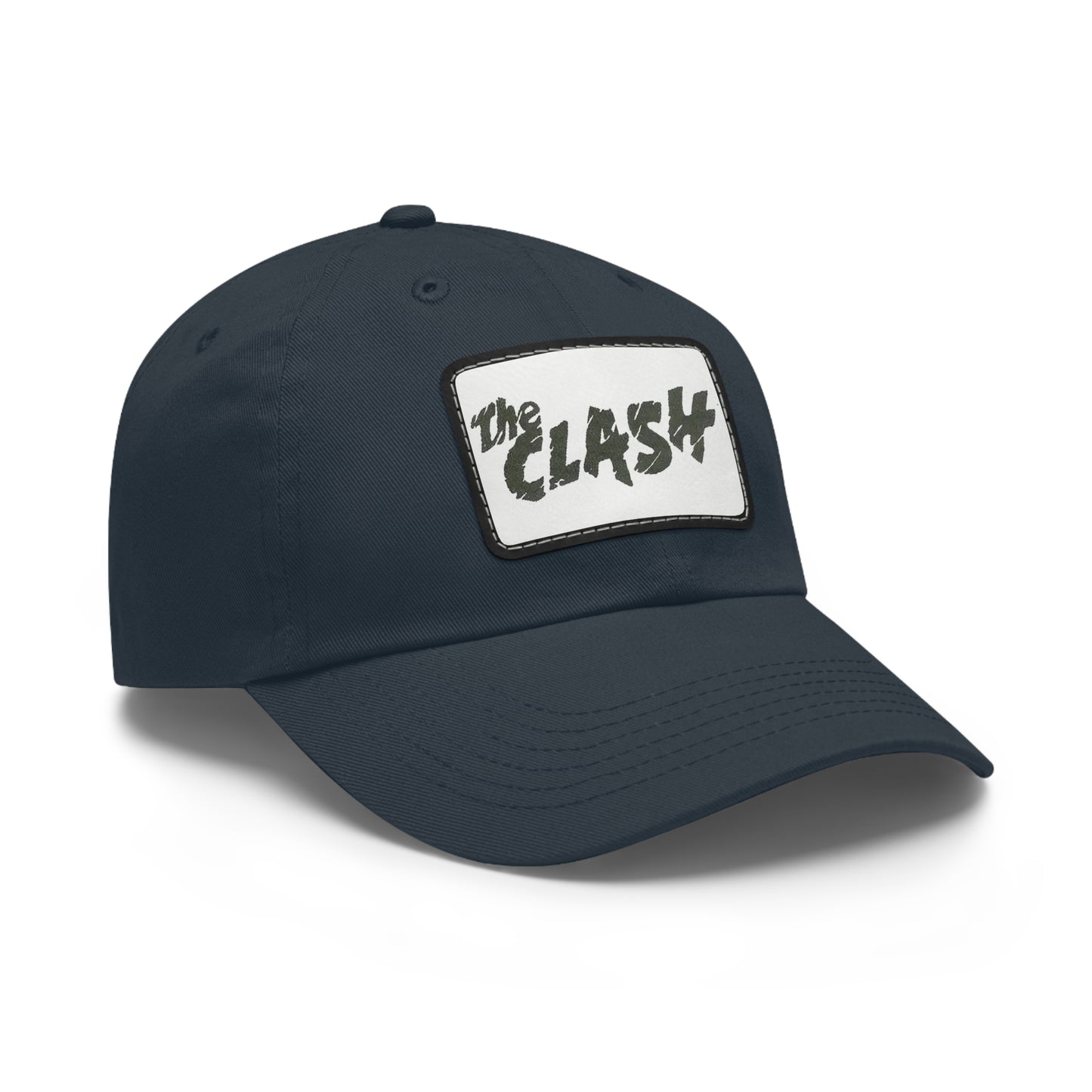 The Clash Leather Patch Dad Cap