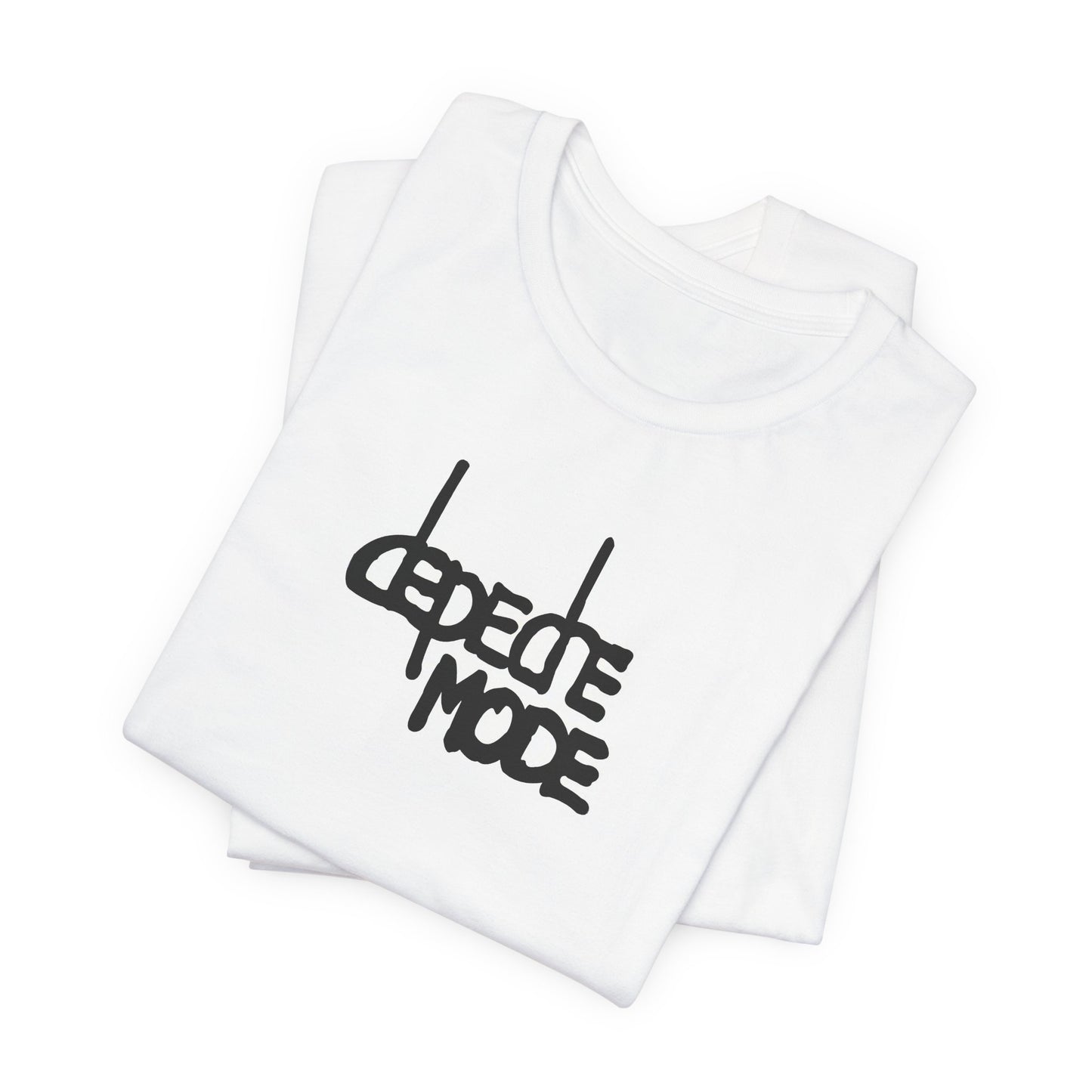 Depeche Mode White Cotton T-Shirt