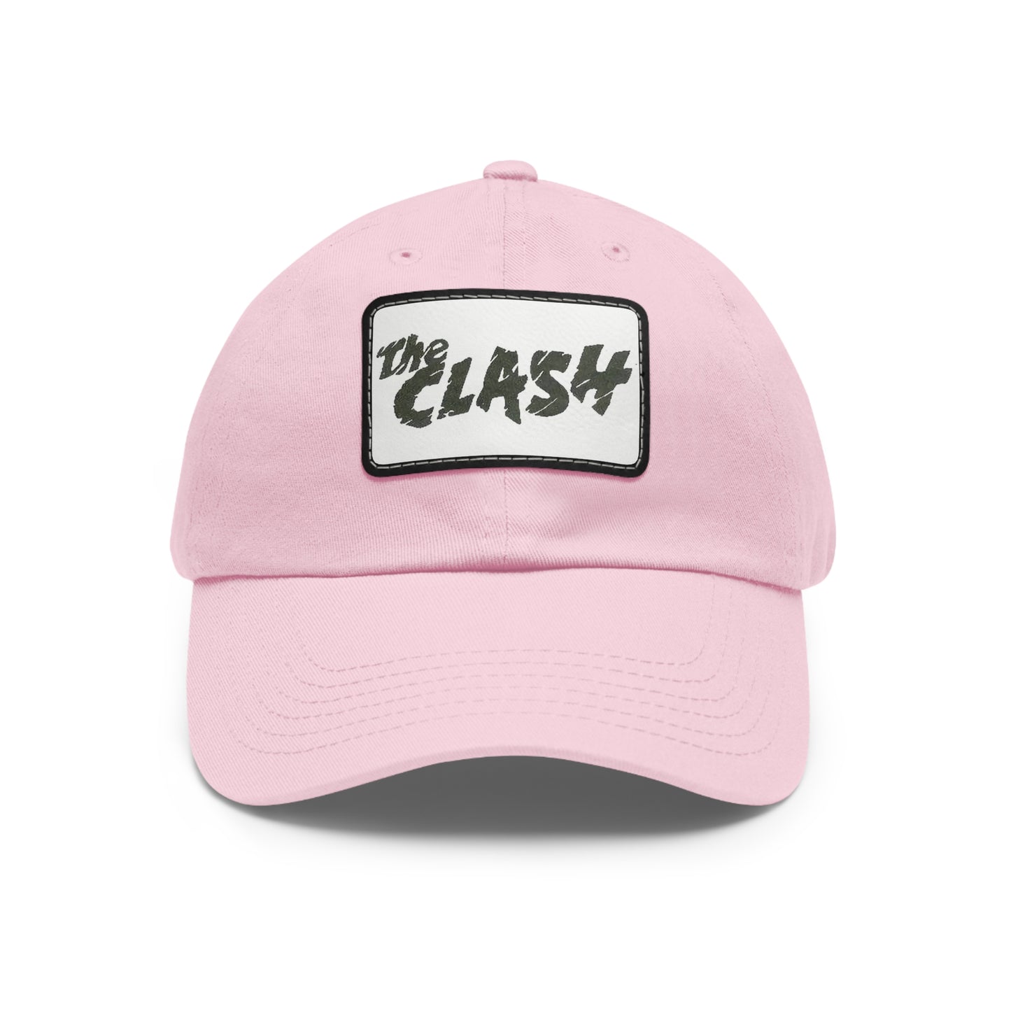 The Clash Leather Patch Dad Cap