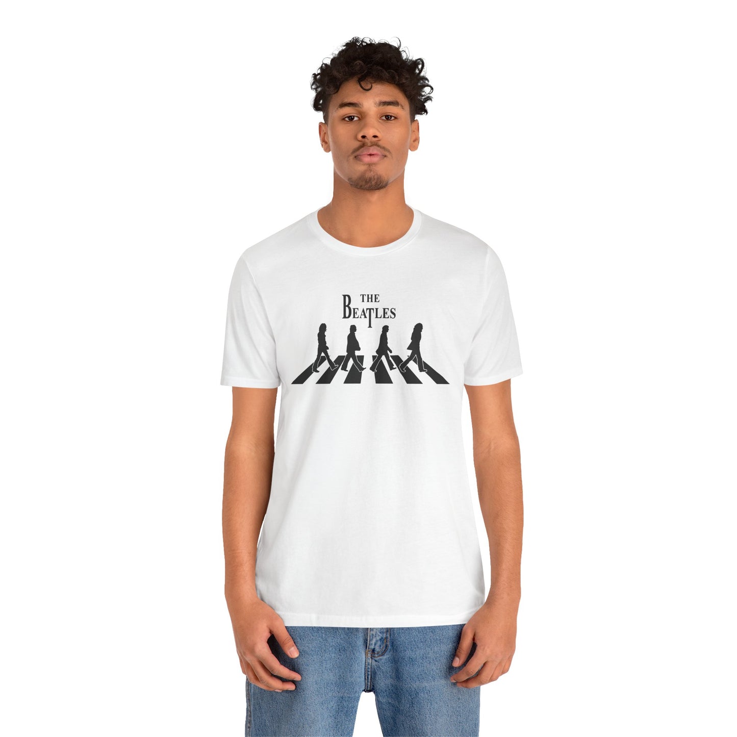 The Beatles White Cotton Abbey Road T-shirt