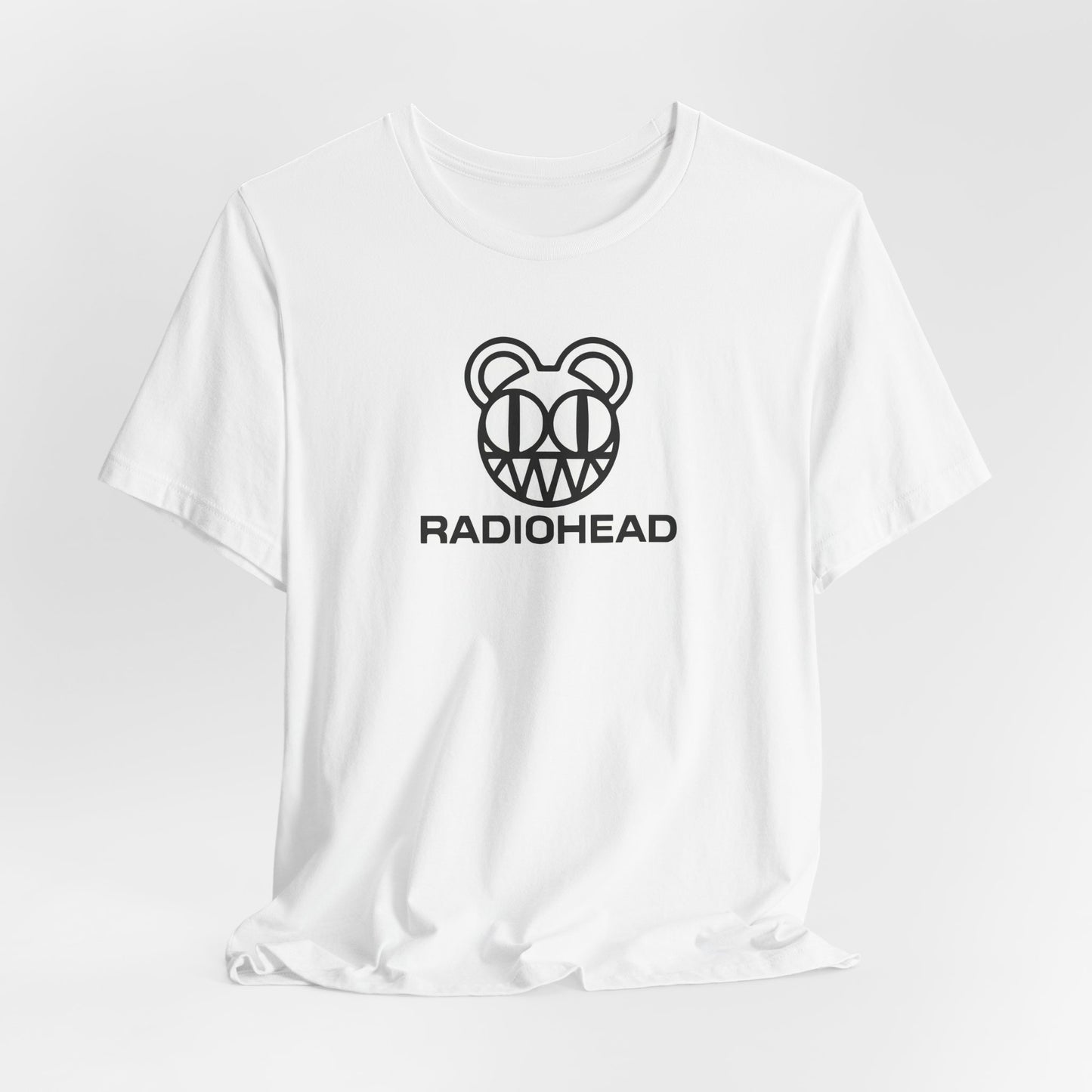 Radiohead Logo White Cotton Shirt