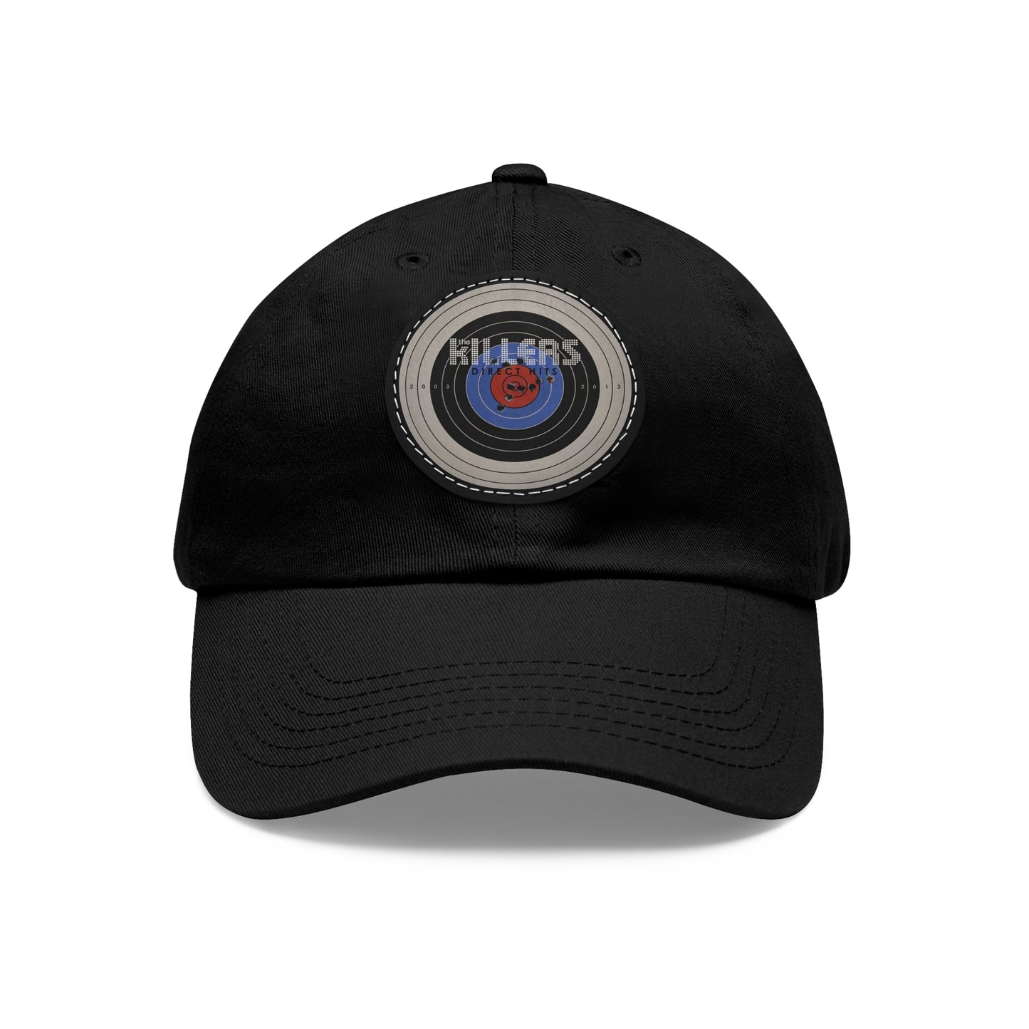 The Killers Direct Hits Leather Patch Dad Cap