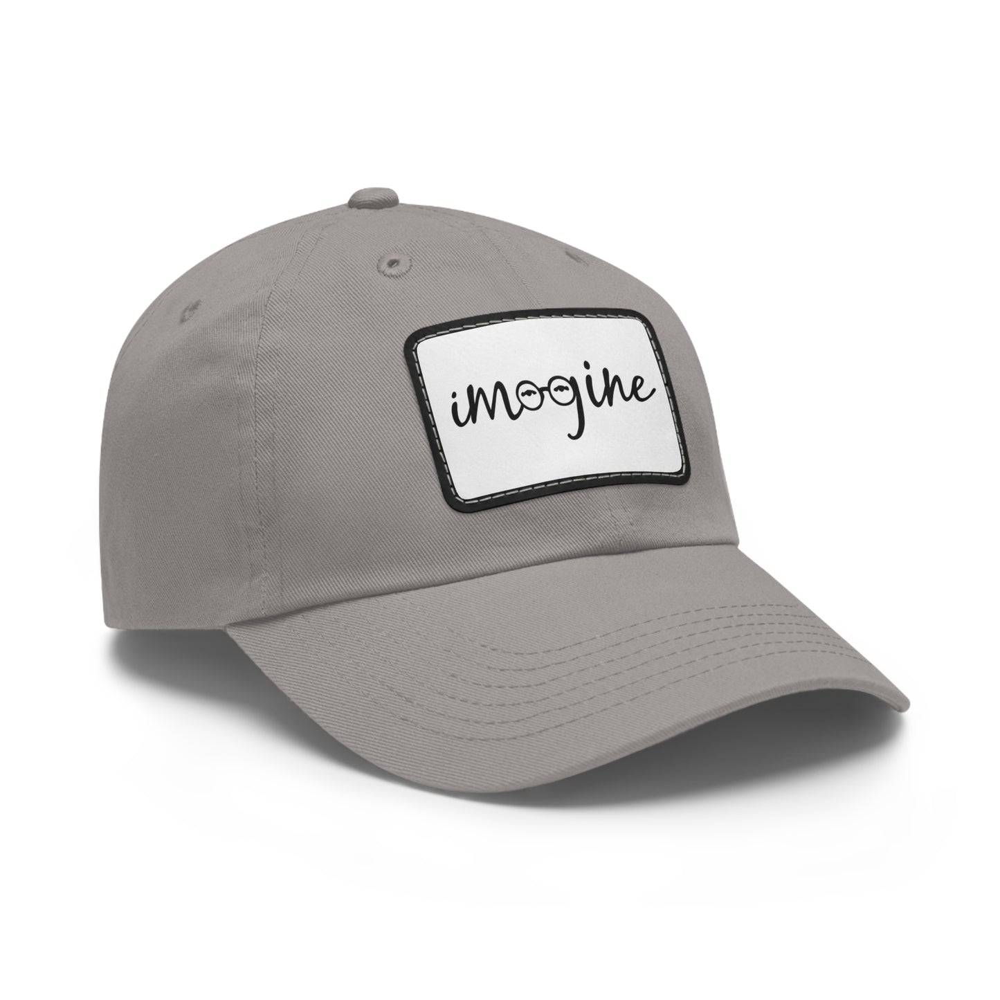 John Lennon Imagine Leather Patch Ball Cap