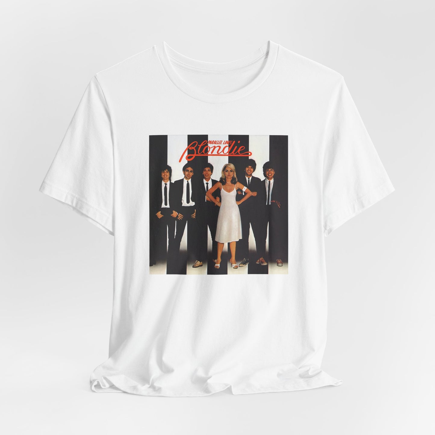 Blondie Parallel Lines Shirt - Vintage Blondie Parallel Lines T-shirt - Unisex New Wave Gift - Blondie Graphic Band Print Tee
