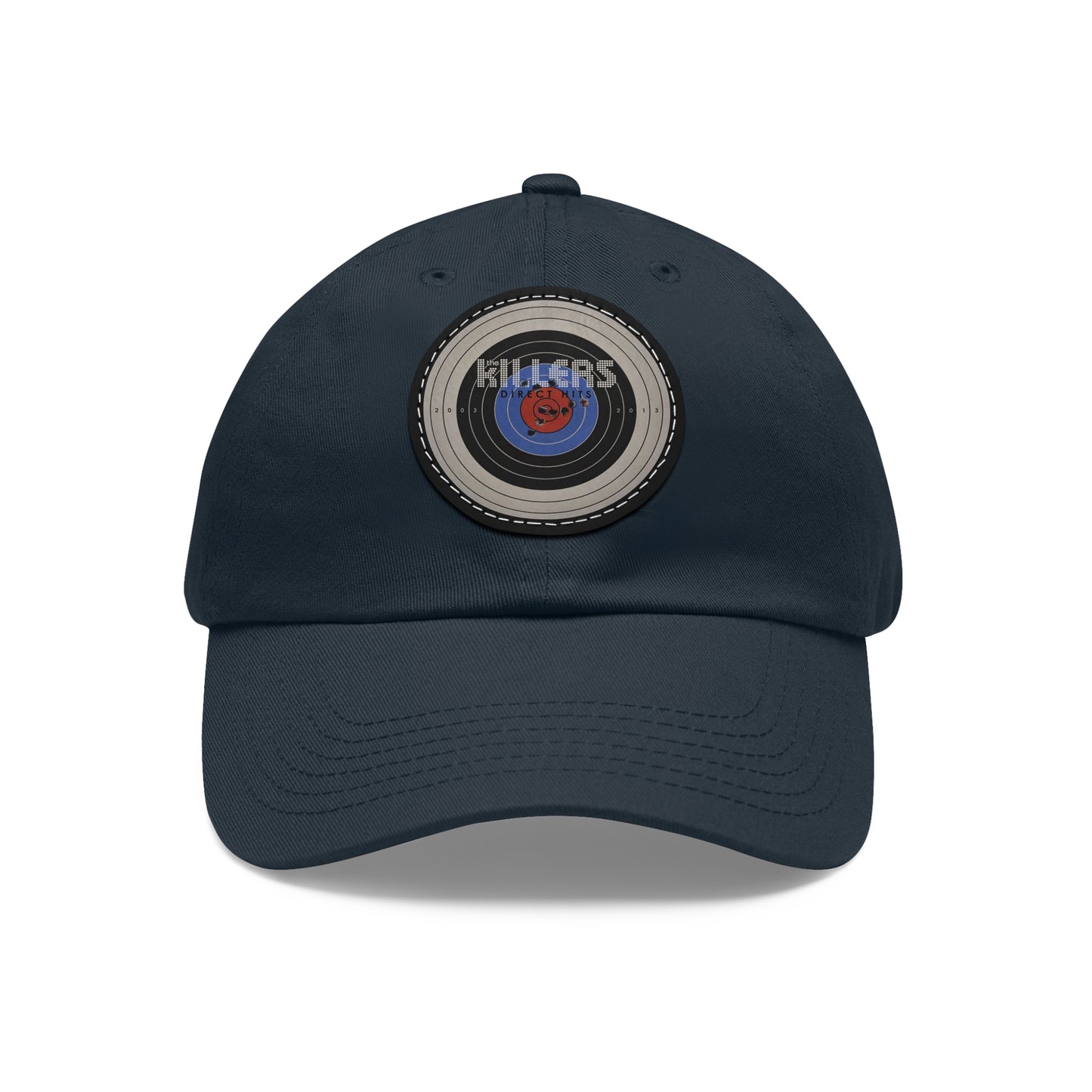 The Killers Direct Hits Leather Patch Dad Cap