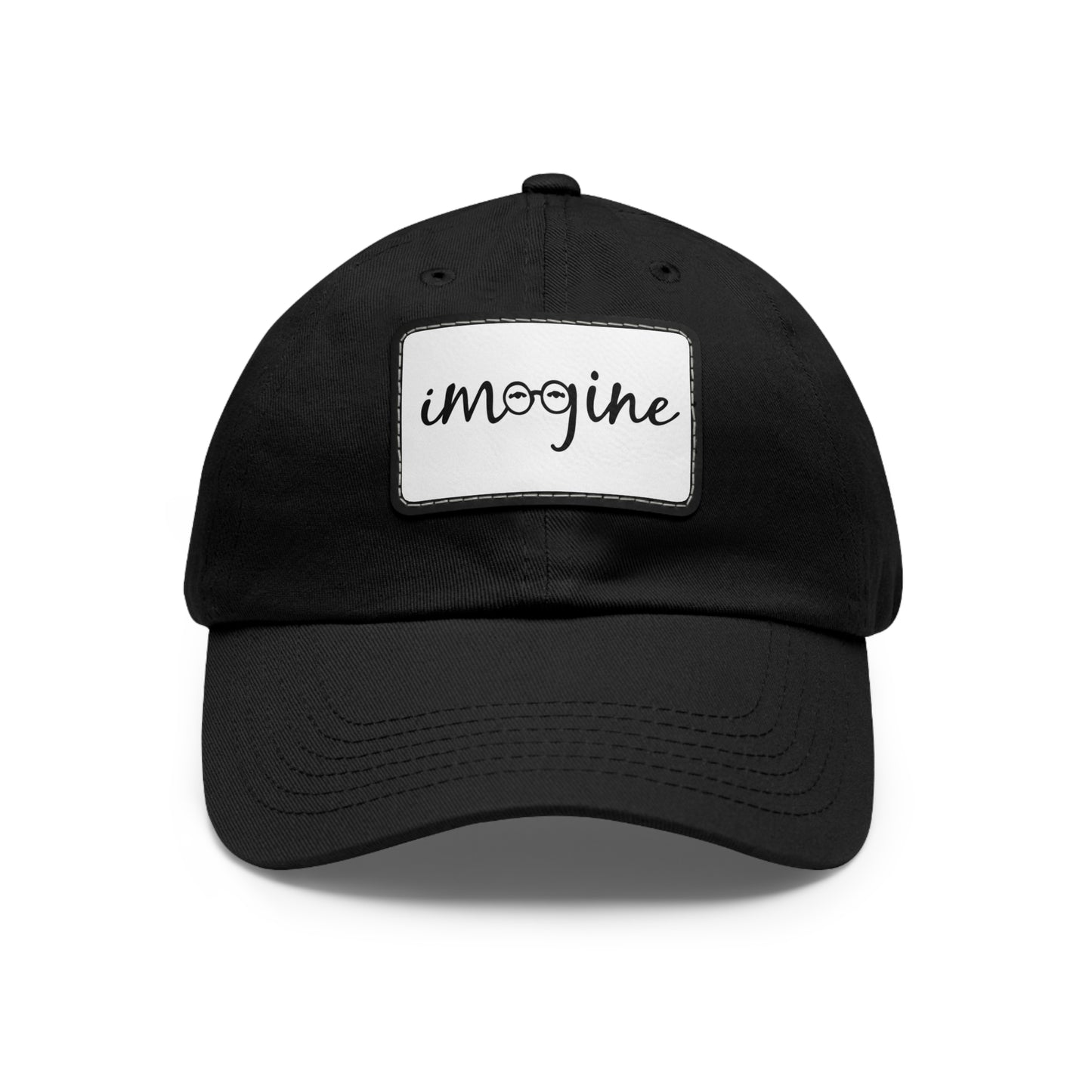 John Lennon Imagine Leather Patch Ball Cap