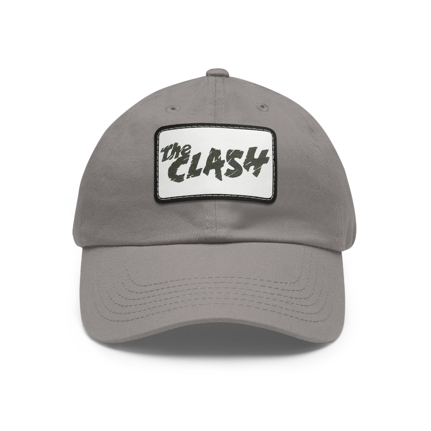 The Clash Leather Patch Dad Cap