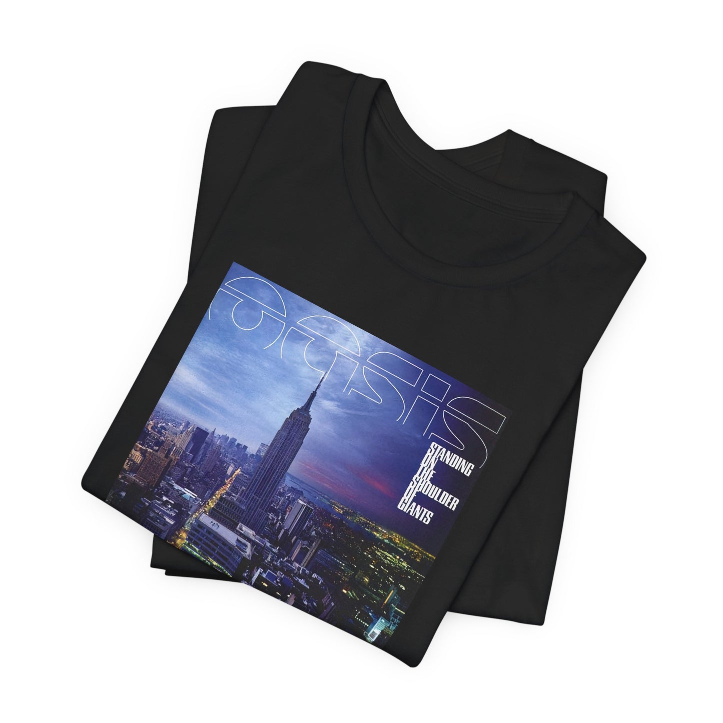 Vintage Oasis Standing on the Shoulder of Giants Album Shirt - Oasis Cotton Unisex standing on the Shoulder of Giants T-shirt - Oasis Gift - Oasis Graphic Band Print Tee