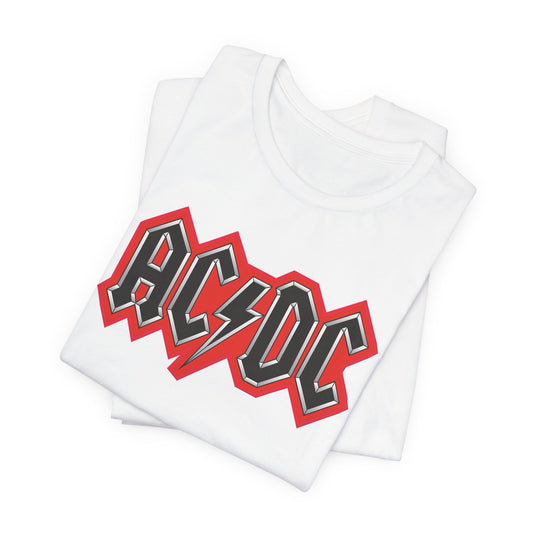 AC/DC White Cotton T-shirt