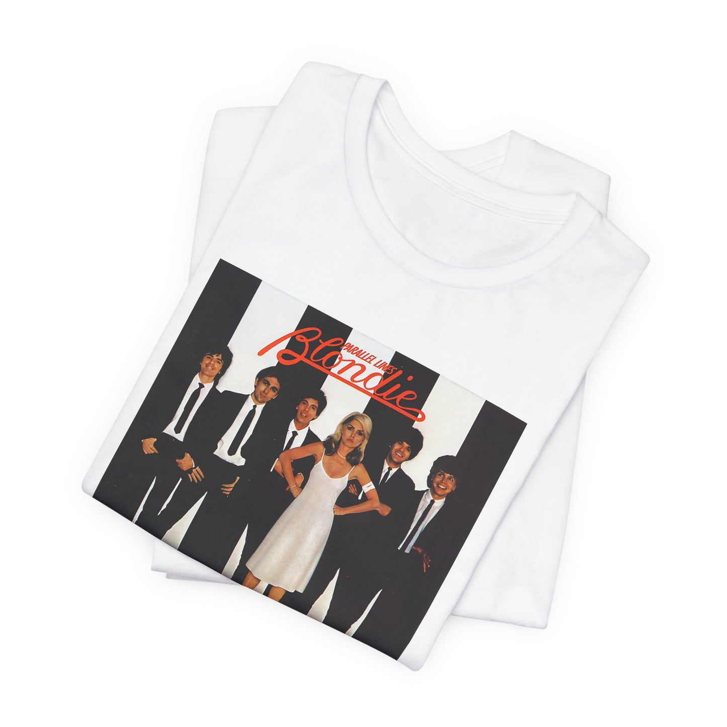Blondie Parallel Lines Shirt - Vintage Blondie Parallel Lines T-shirt - Unisex New Wave Gift - Blondie Graphic Band Print Tee