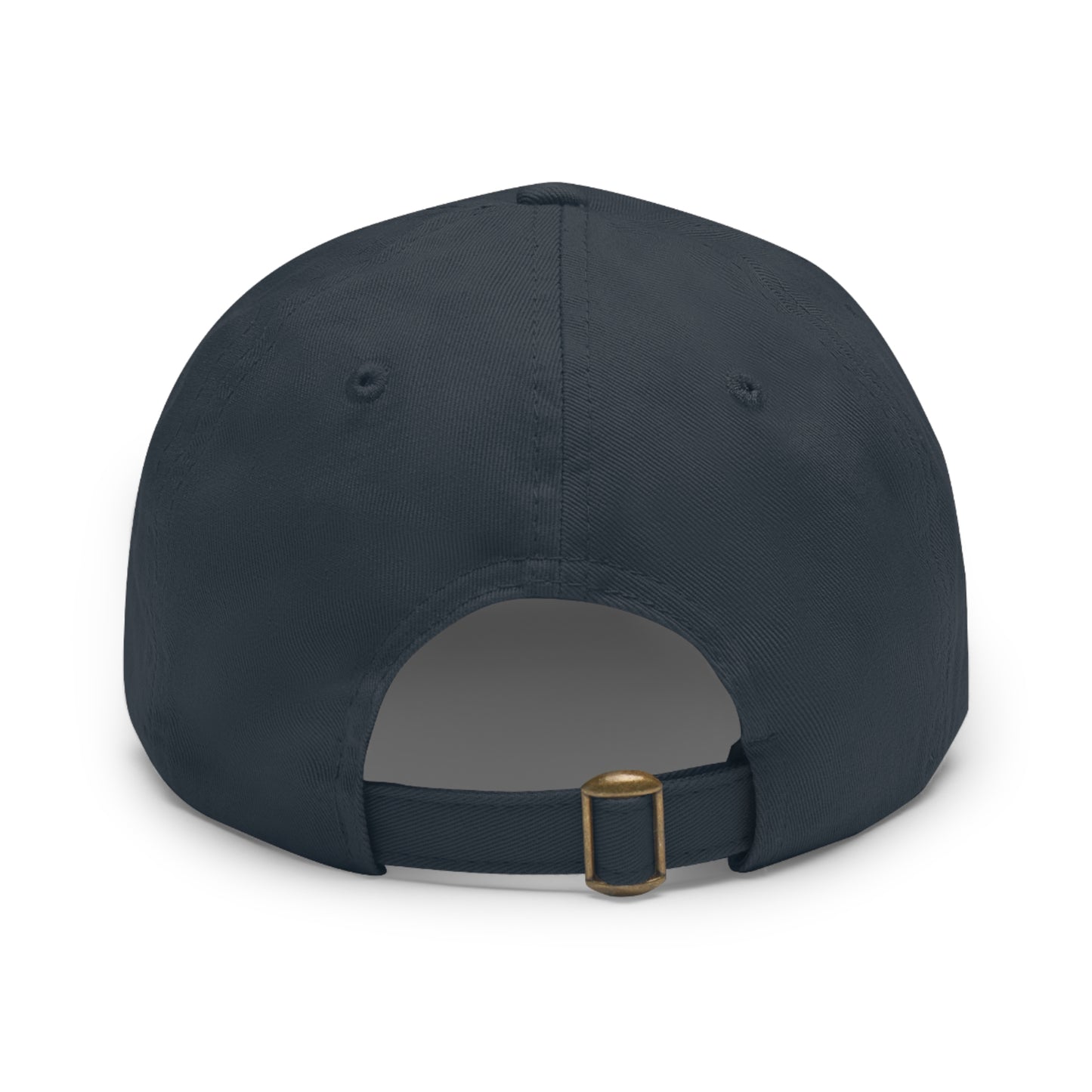 The Police Logo Leather Patch Dad Cap