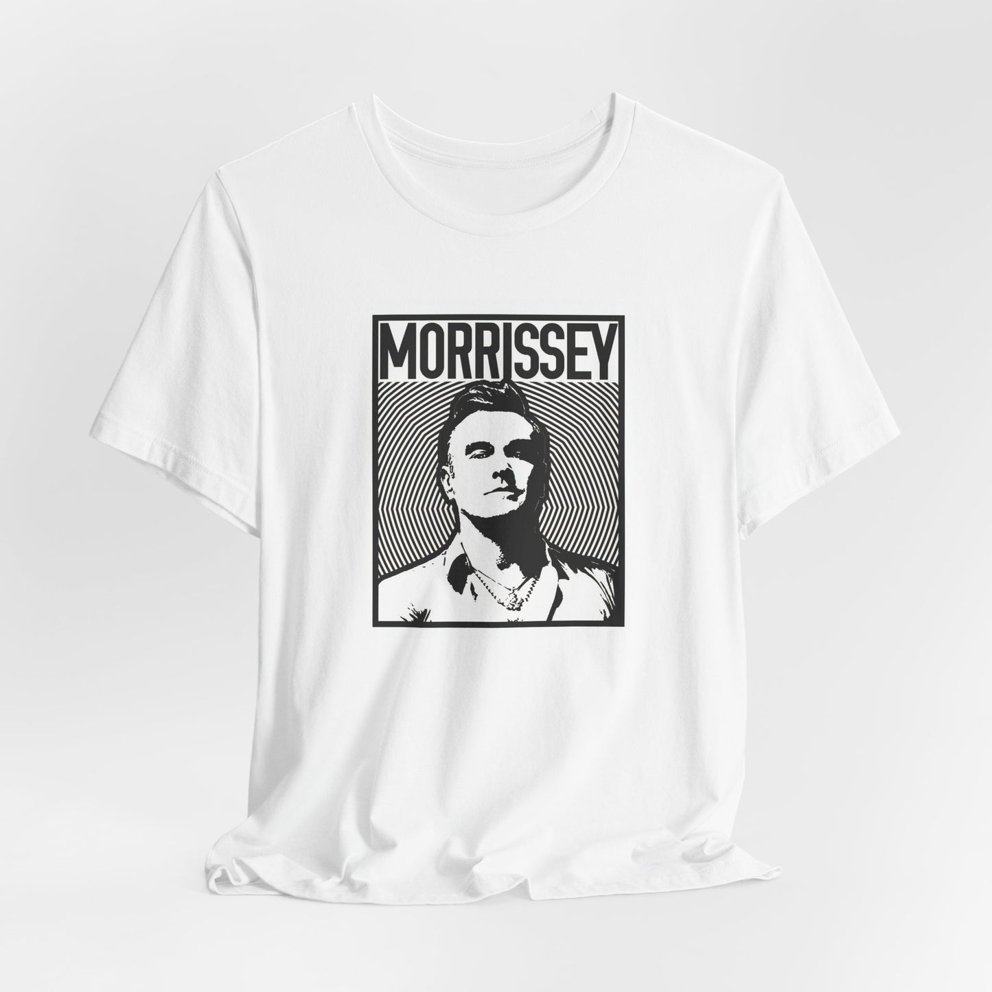 Morrissey White Cotton Tee