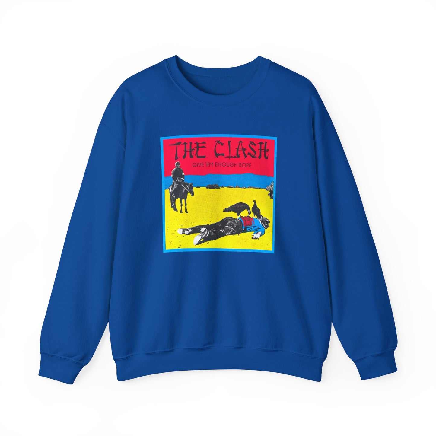The Clash Give Em Enough Rope Sweatshirt