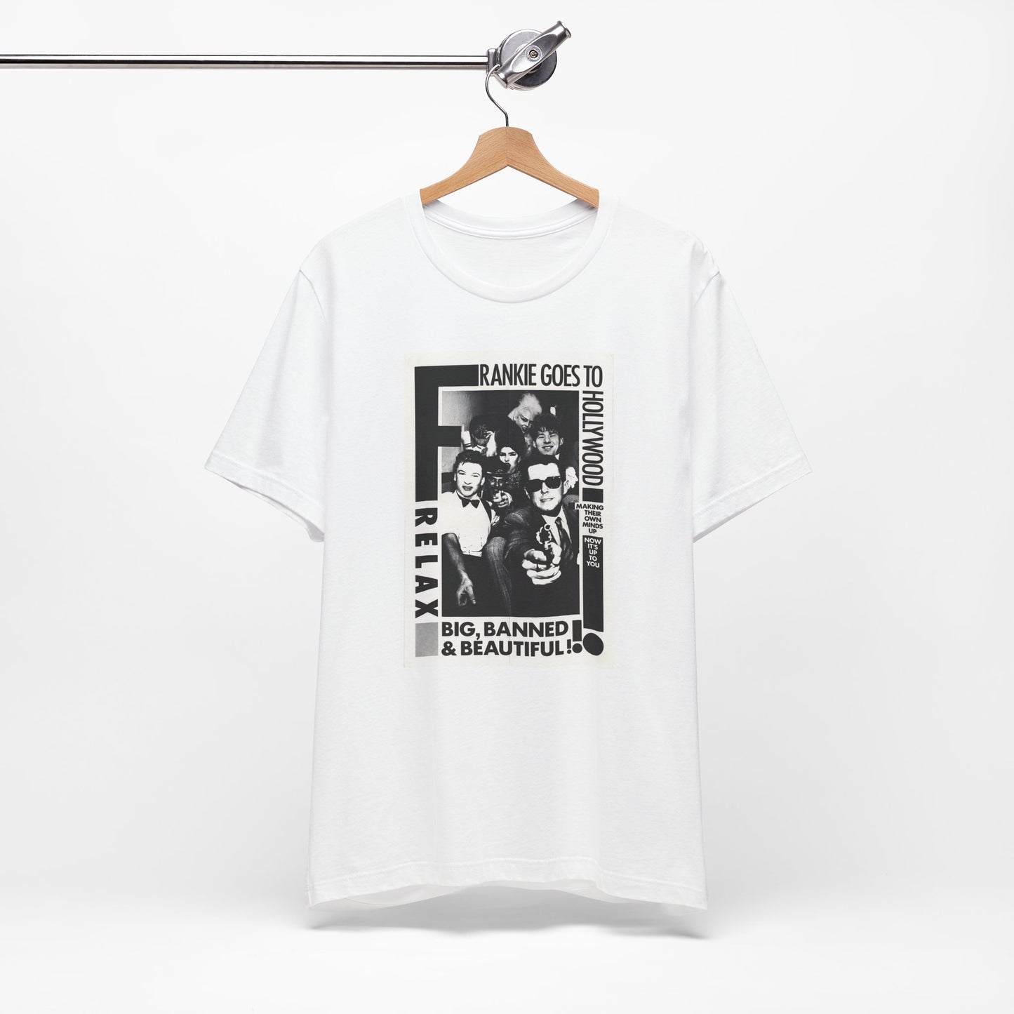 Frankie Goes To Hollywood Relax white Cotton T-shirt