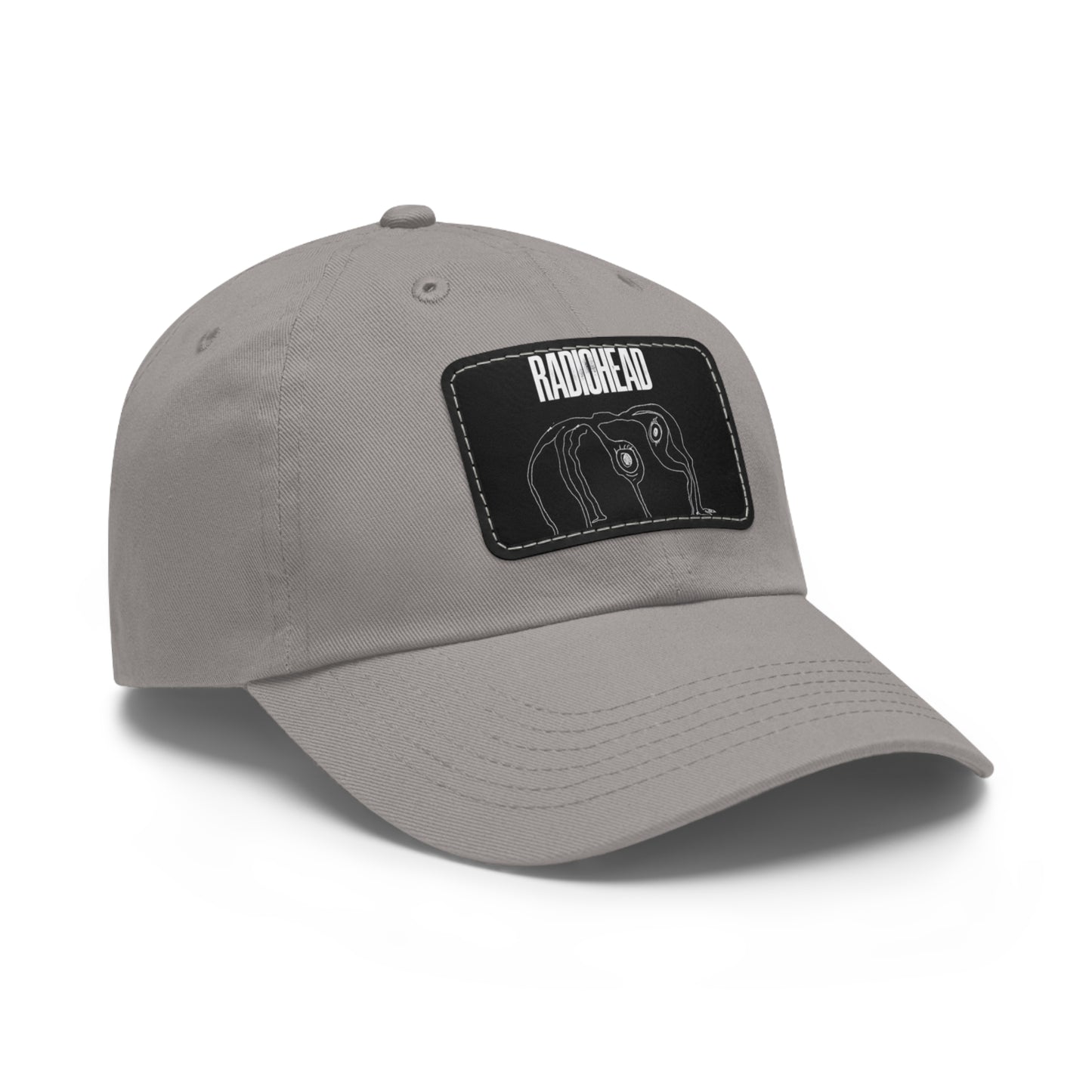 Radiohead Logo Leather Patch Dad Cap