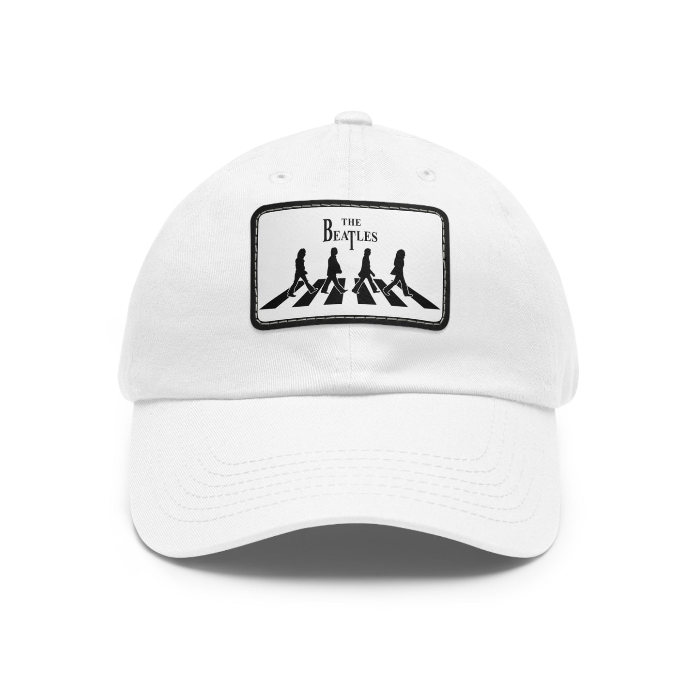 The Beatles Abbey Road Leather Patch Dad Cap