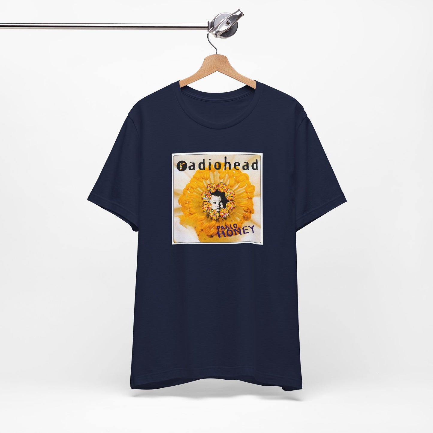 Radiohead T shirt - Radiohead Pablo Honey shirt - Radiohead Gift - Short Sleeve Cotton Radiohead - Pablo Honey Print Tee