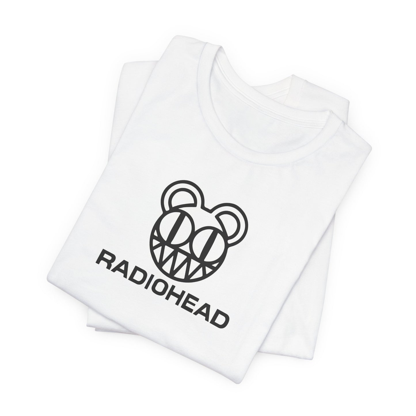 Radiohead Logo White Cotton Shirt