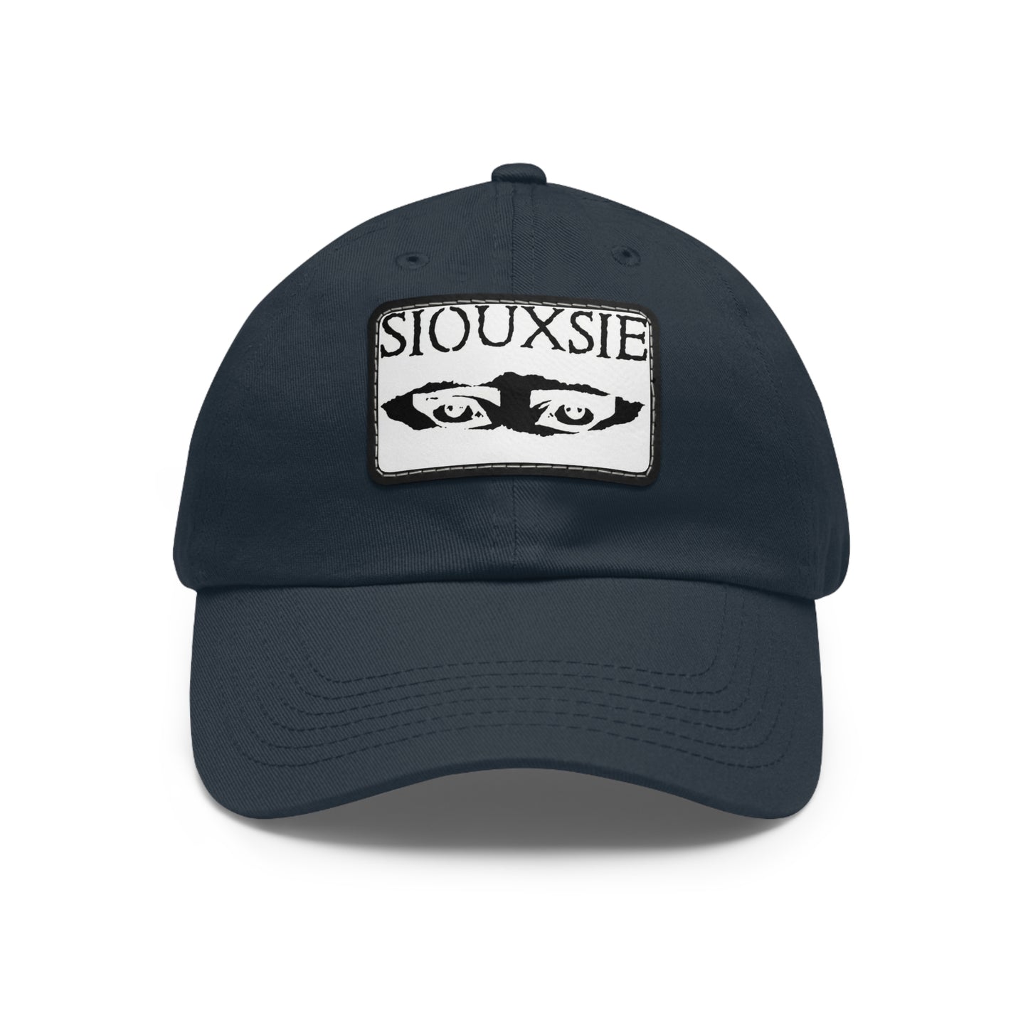 Siouxsie and the Banshees Leather Patch Dad Cap