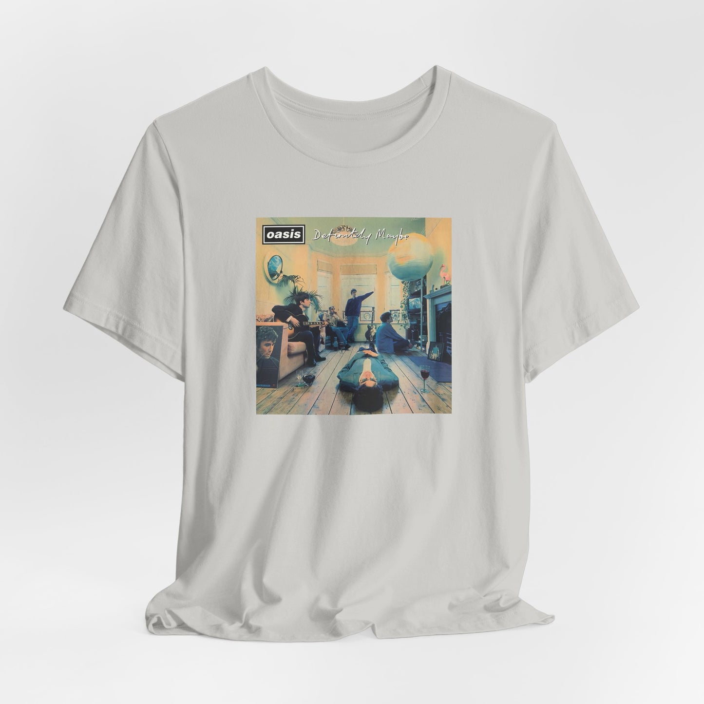 Oasis Definitely Maybe Shirt - Vintage Oasis Unisex Shirt - Oasis Gift - Oasis Definitely Maybe Logo T Shirt