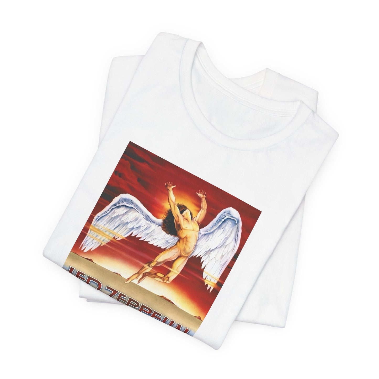 Led Zeppelin Logo Swan Song Zoso Shirt - Collectors Led Zep Logo Shirt - Unisex Cotton Led Zeppelin T-shirt - Led Zep Gift