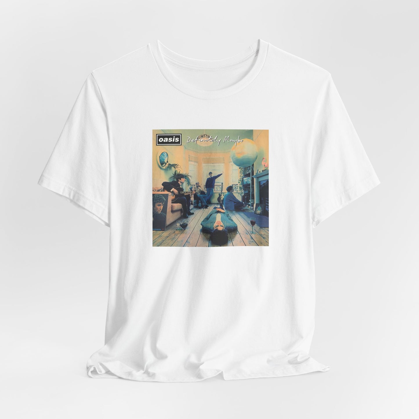 Oasis Definitely Maybe Shirt - Vintage Oasis Unisex Shirt - Oasis Gift - Oasis Definitely Maybe Logo T Shirt