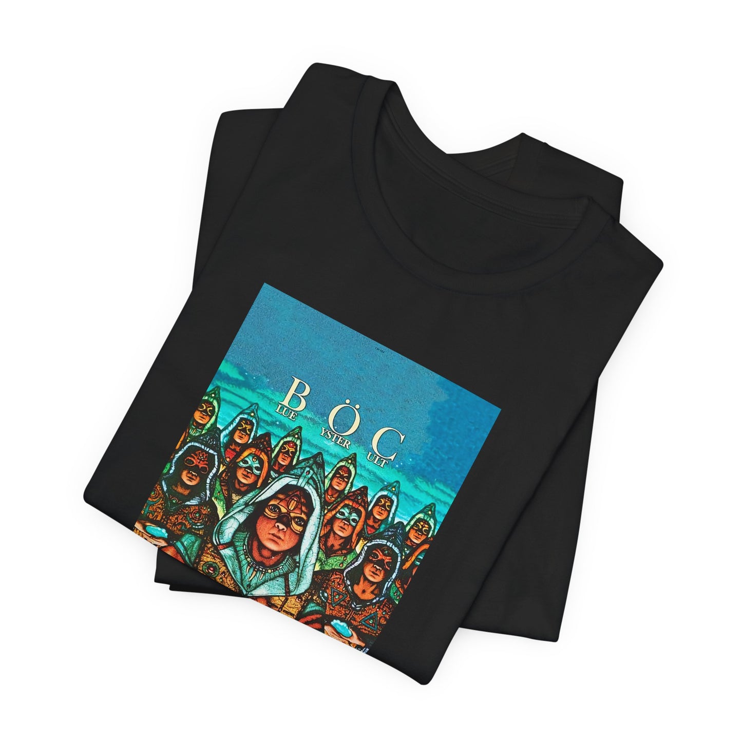 Blue Oyster Cult Fire of Unknown Origin T Shirt - BOC Album Cover Shirt - Unisex BOC Gift - Fire of Unknown Origin Tee