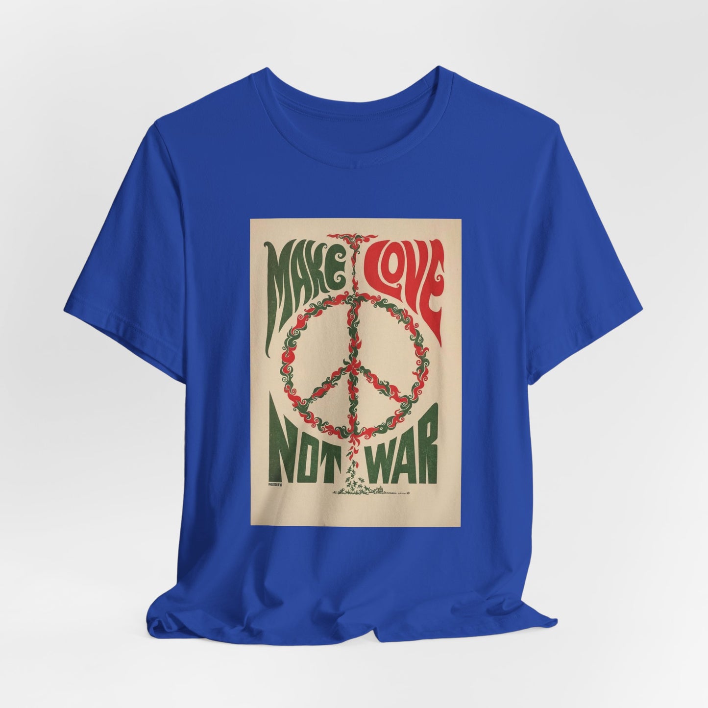 Woodstock 1969 Make Love Not War Tee