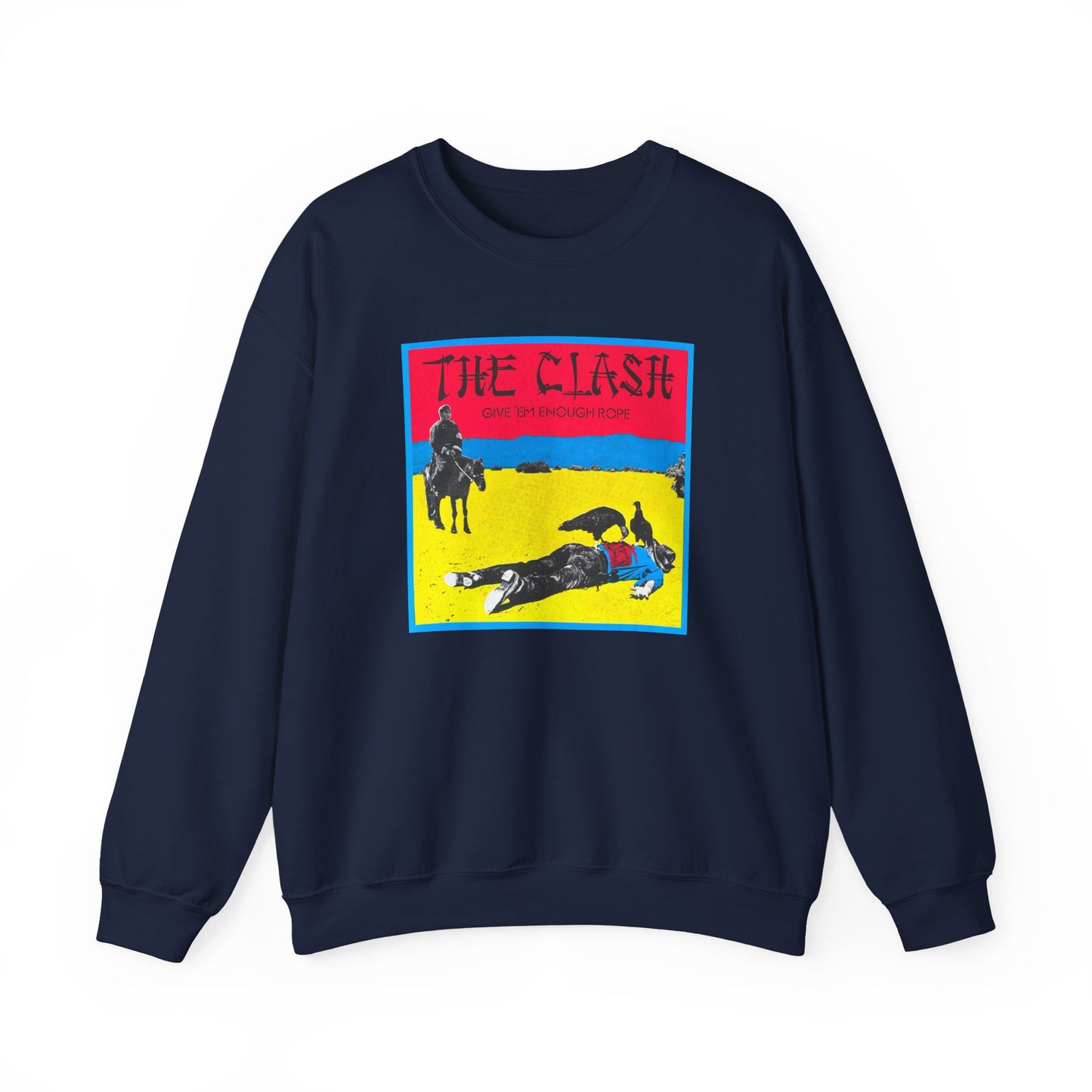 The Clash Give Em Enough Rope Sweatshirt