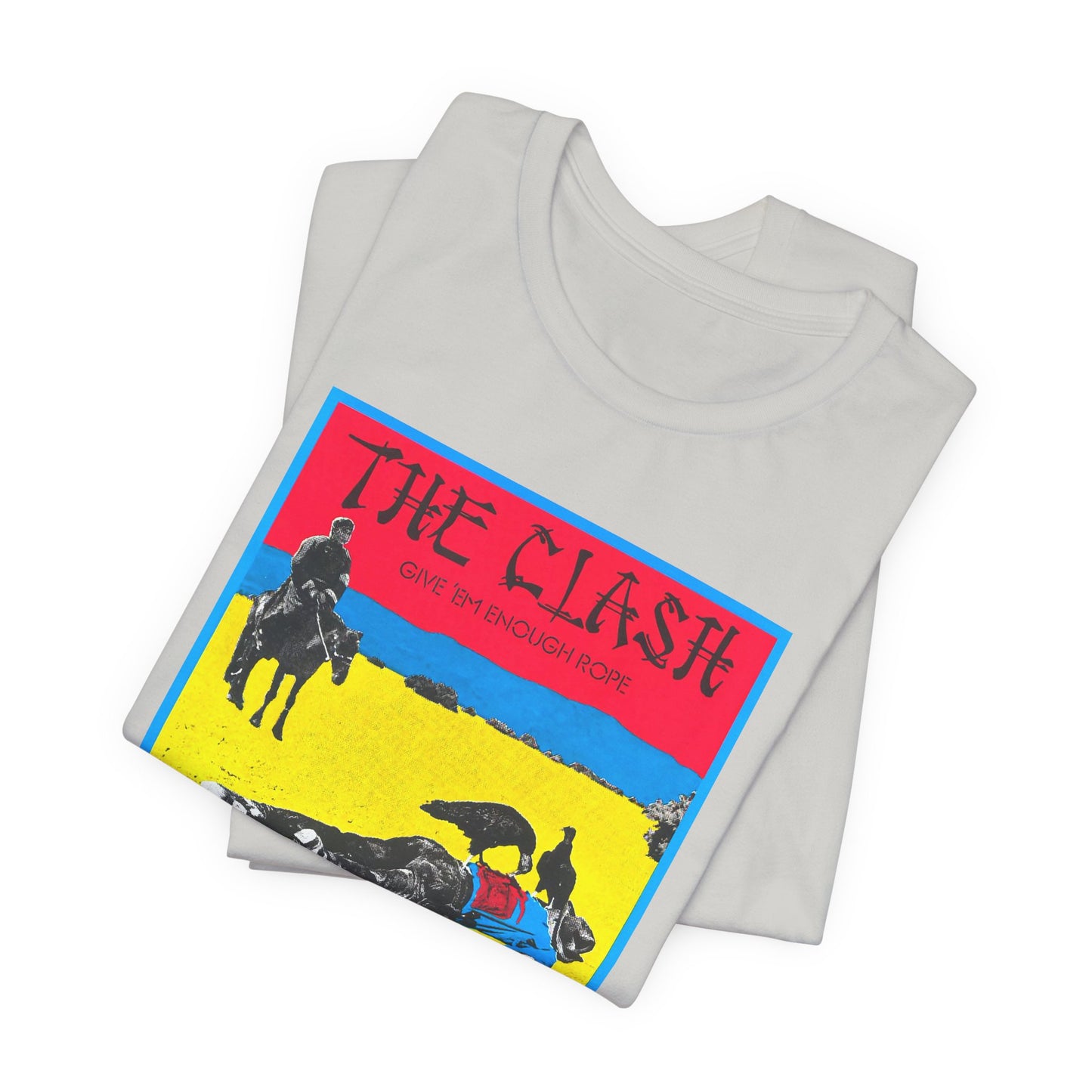 The Clash T shirt - The Clash Give Em Enough Rope Shirt - The Clash Gift - Vintage Rare Punk The Clash Print Shirt
