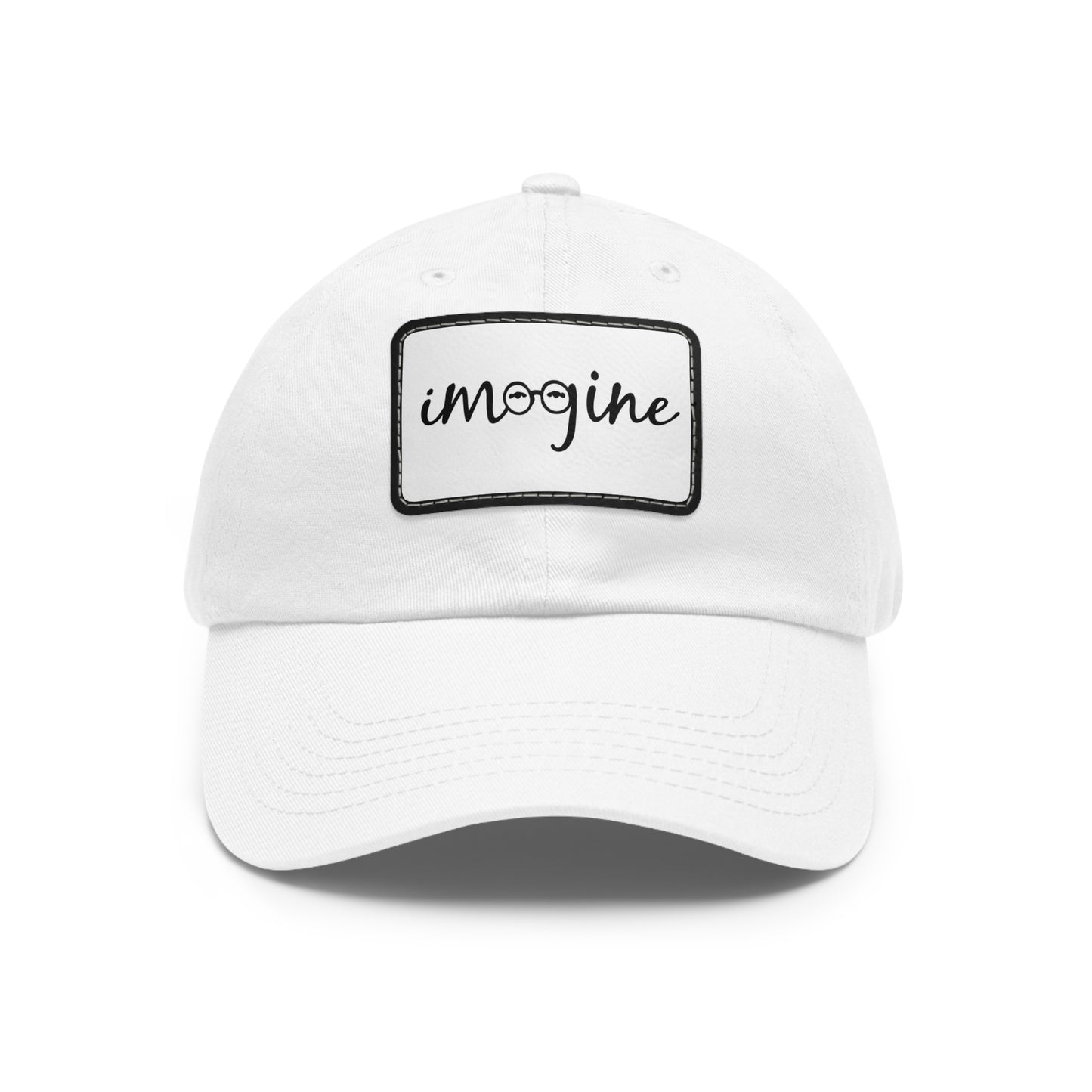 John Lennon Imagine Leather Patch Ball Cap