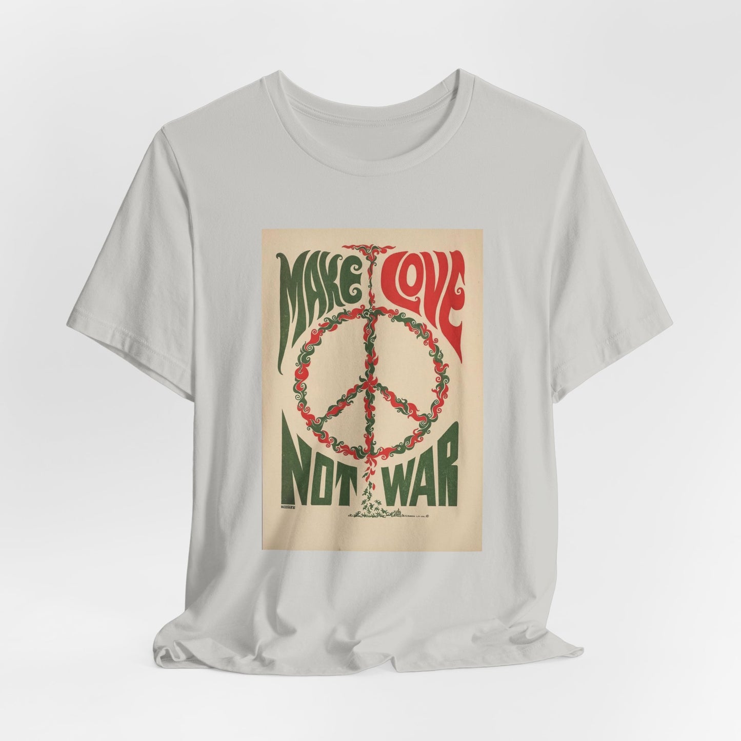 Woodstock 1969 Make Love Not War Tee