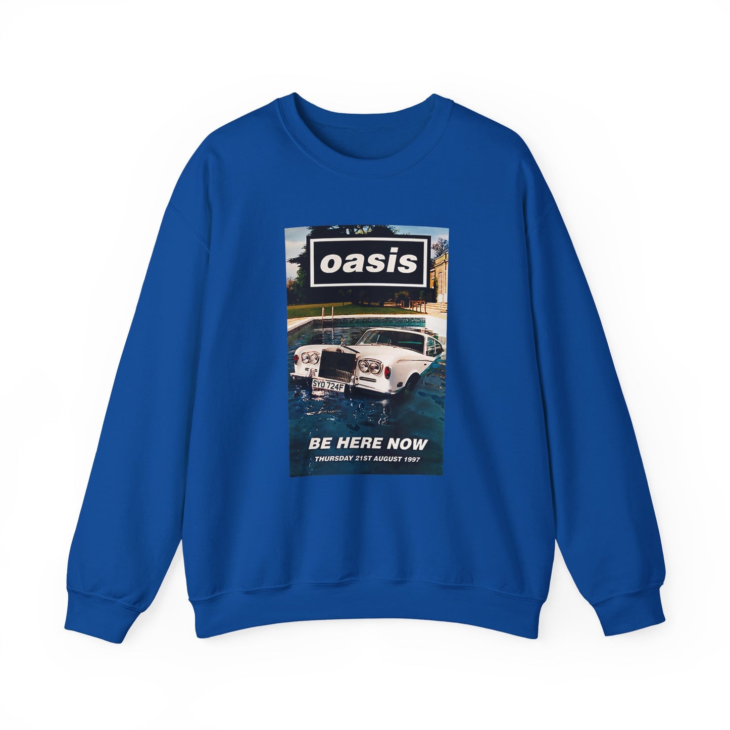 OASIS BE HERE NOW SWEATSHIRT