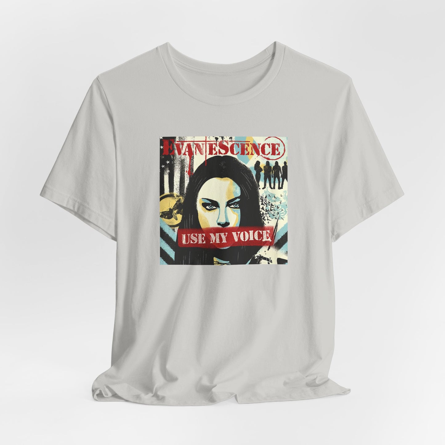 Evanescence Use My Voice Unisex Tee