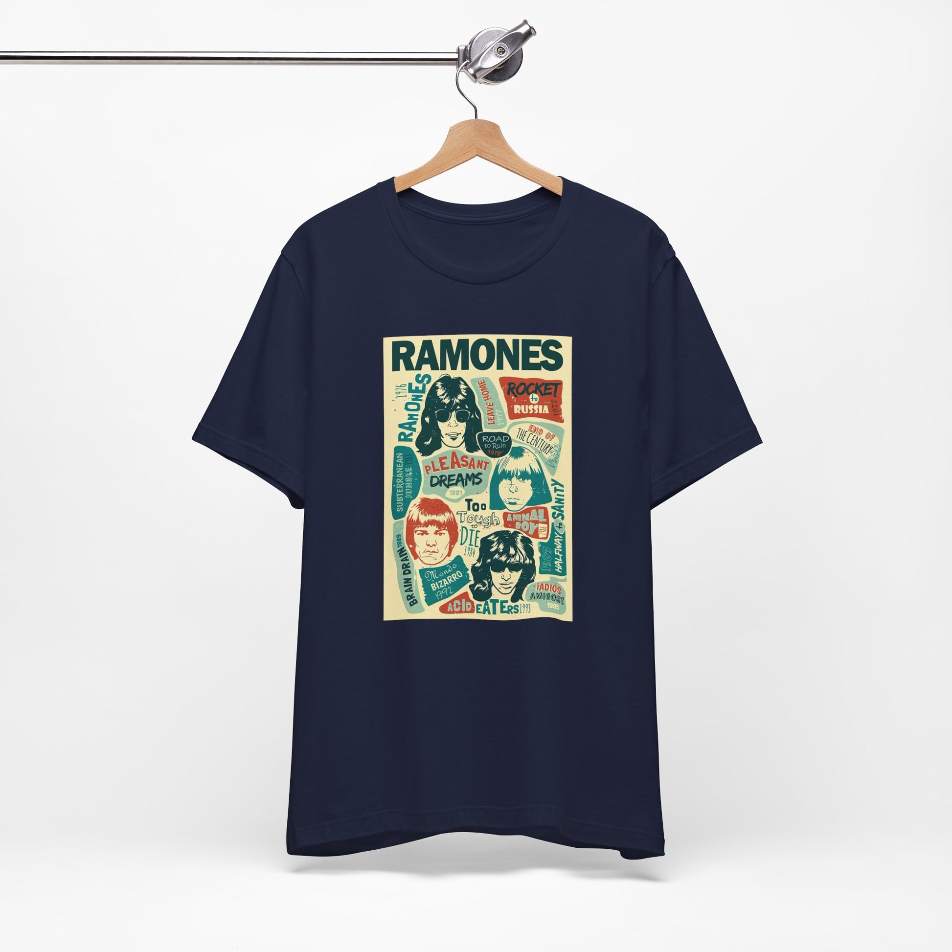 Ramones Songs and Albums T-shirt
