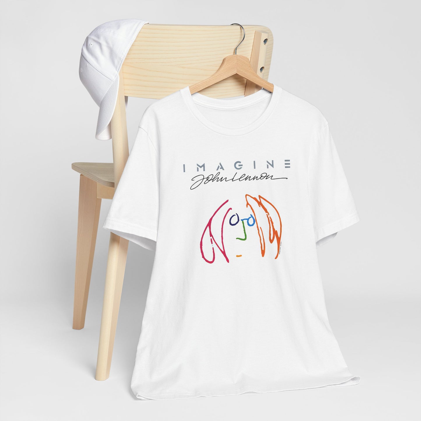 John Lennon Imagine White Cotton Tee