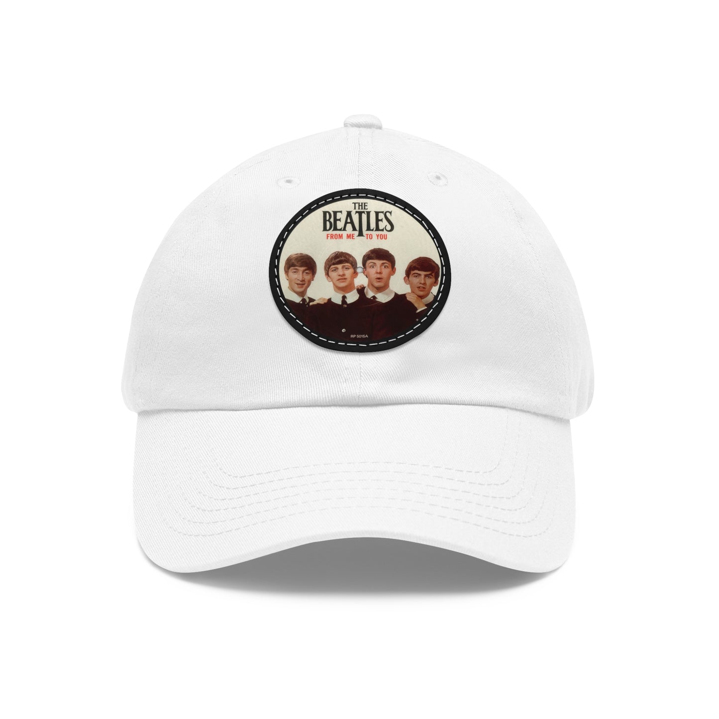 The Beatles From Me To You Leather patch Dad Cap