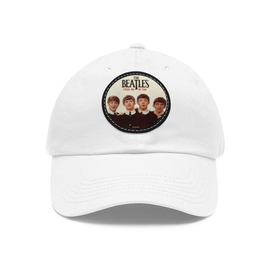 The Beatles From Me To You Leather patch Dad Cap