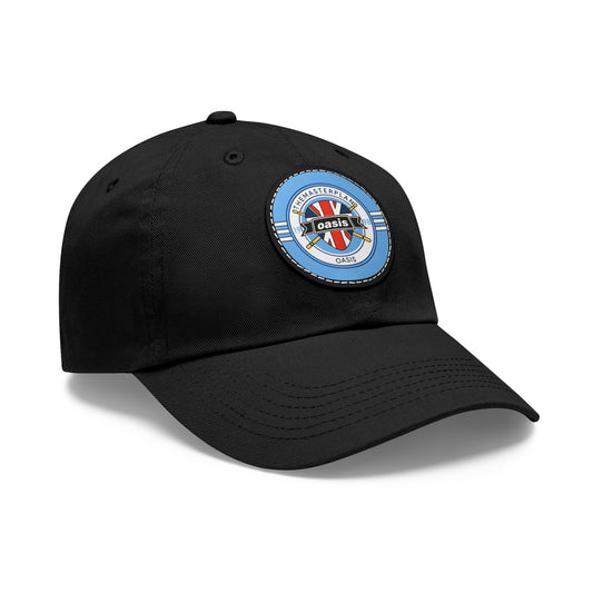 Oasis The masterplan Leather Patch Dad Cap