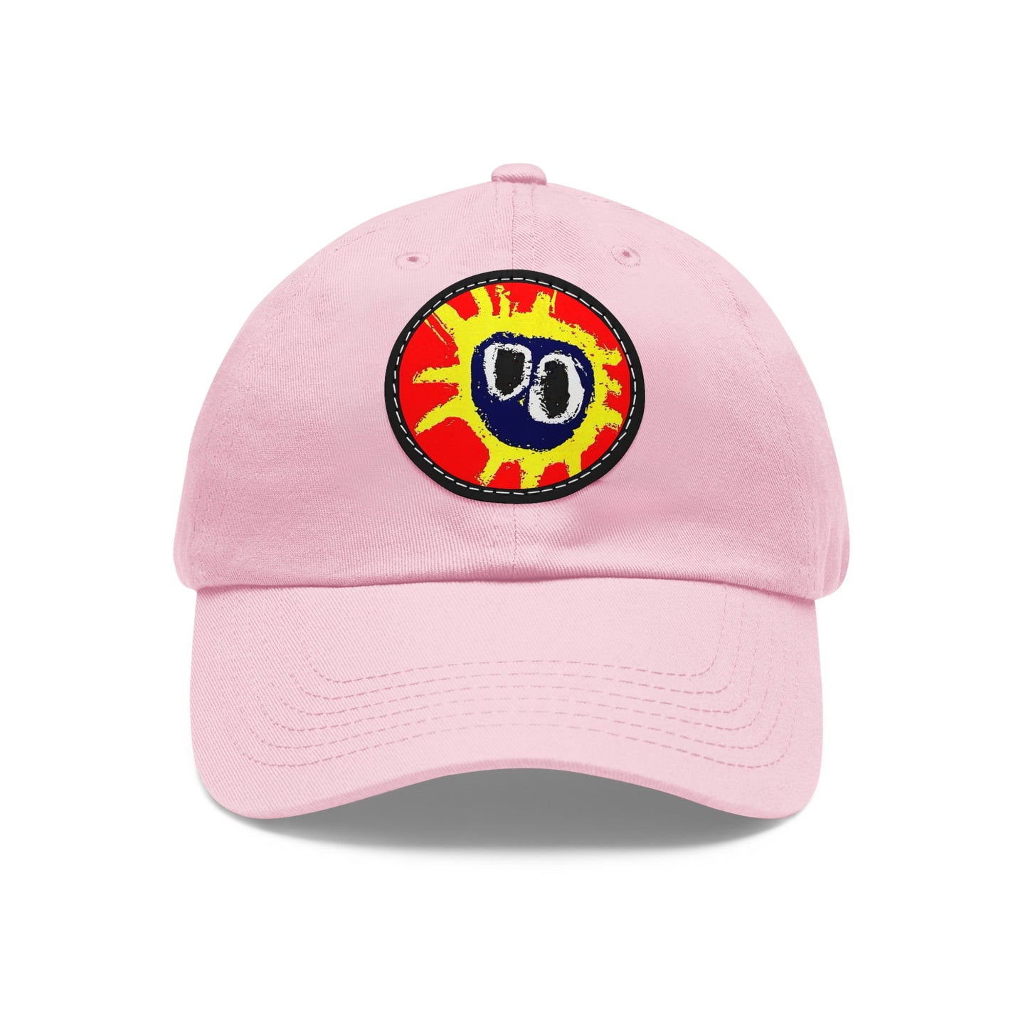 Primal Scream Screamadelica Leather Patch Dad Cap