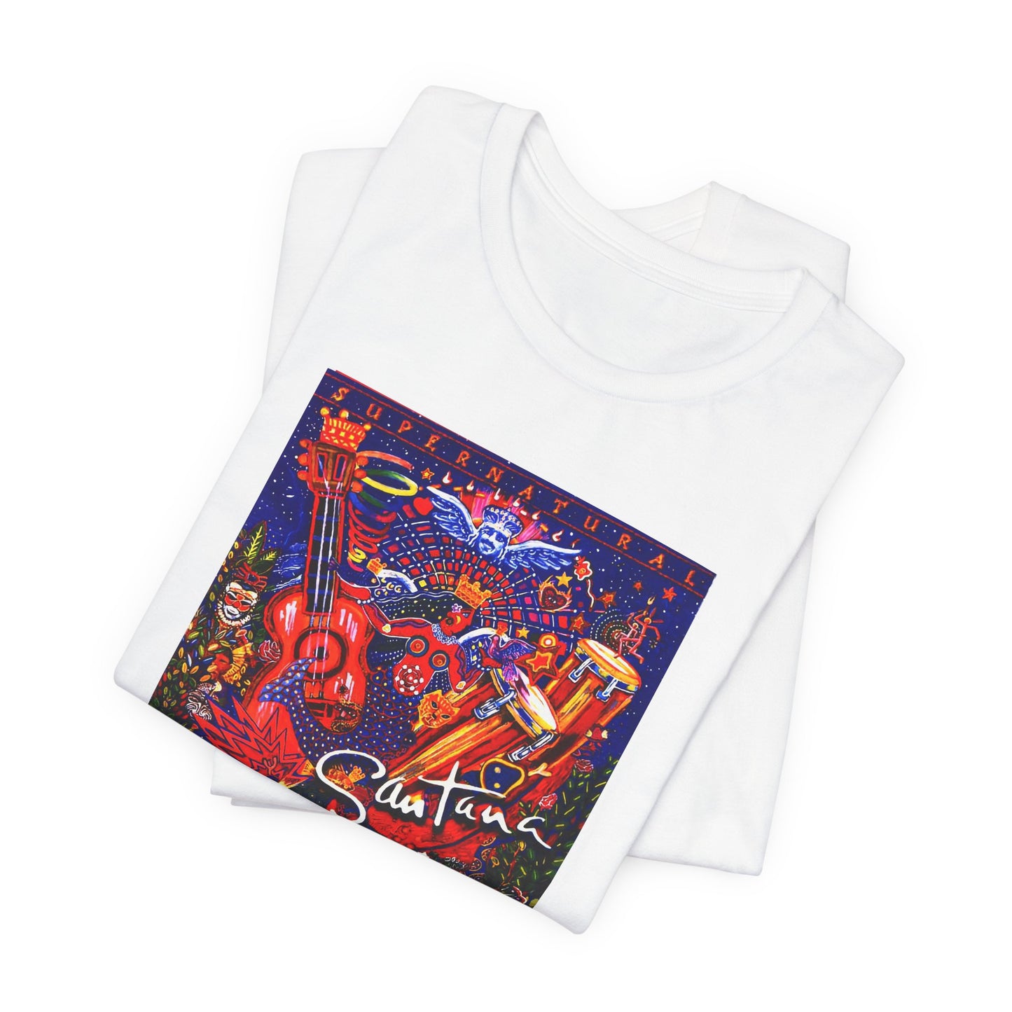 Santana Supernatural Album Cover T-shirt