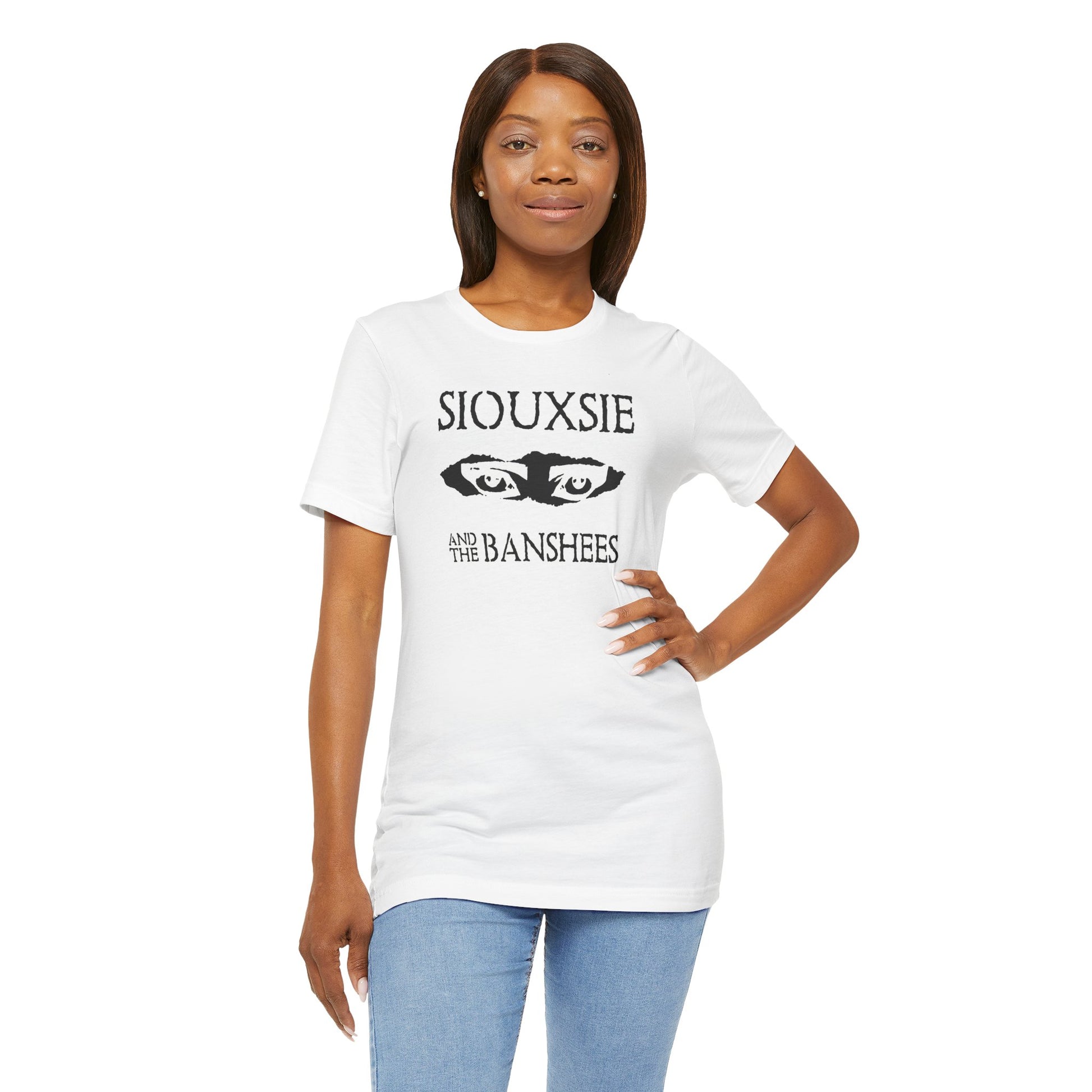Siouxsie and the Banshees White Cotton T-shirt