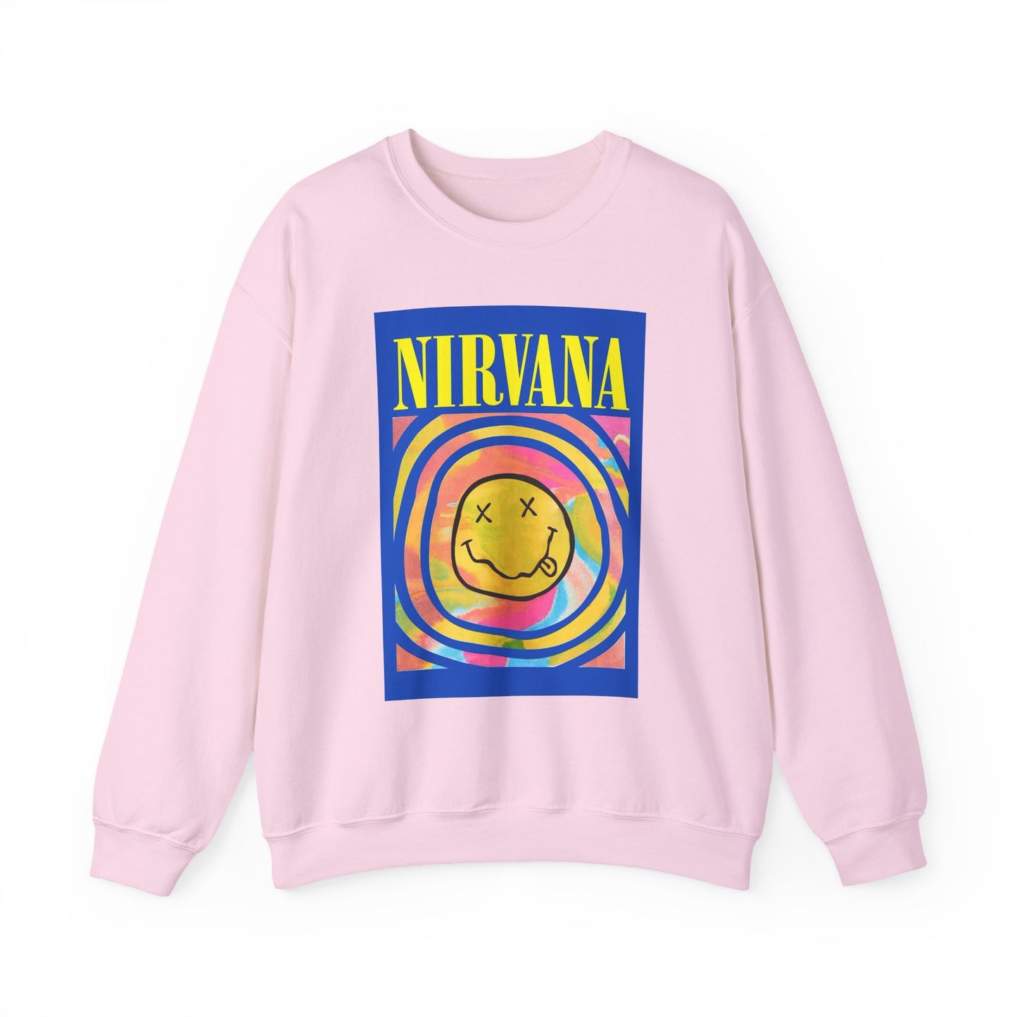 Nirvana Smiley Face Sweatshirt