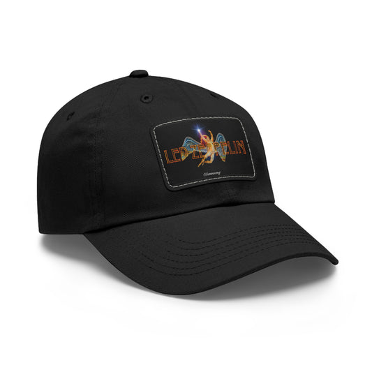 Led Zeppelin Swan Song Leather Patch Ball Cap