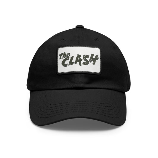 The Clash Leather Patch Dad Cap