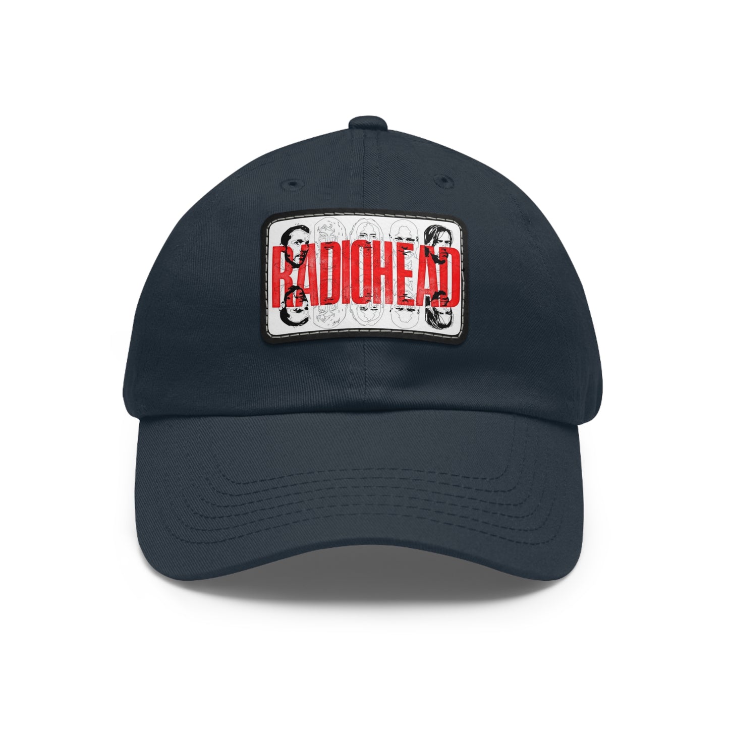 Radiohead Dad Cap with Leather Patch
